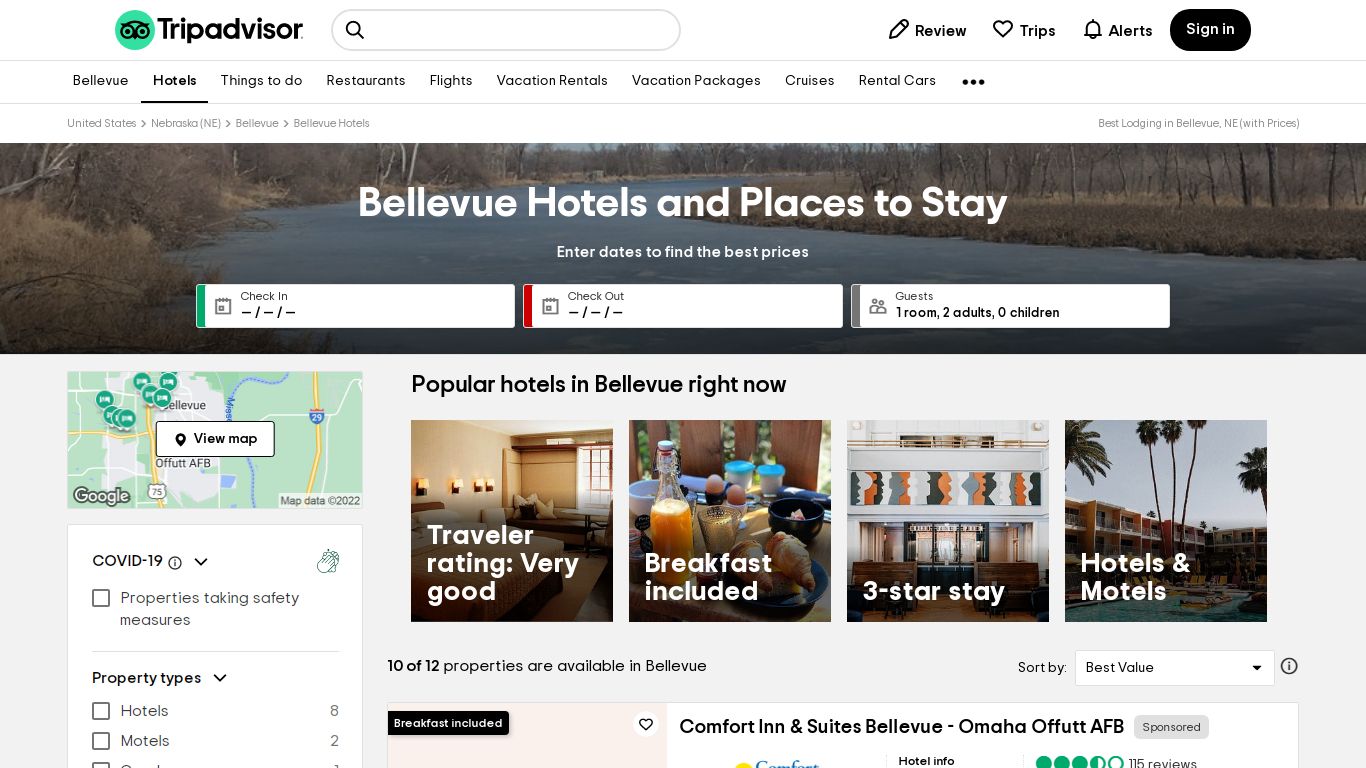 THE 10 BEST Hotels in Bellevue, NE for 2022 (from $74) - Tripadvisor